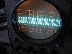 5MHz old scope x10 picture