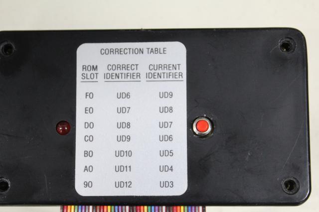 Correction table